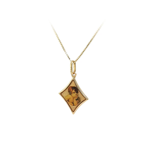 Gold-Anhänger Engel
