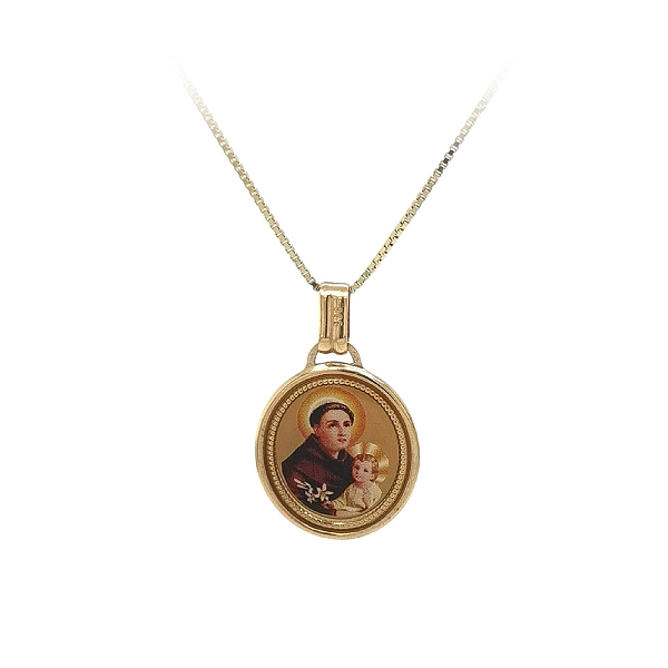 Gold-Anhänger Medonka St. Antonius