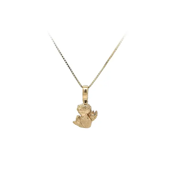 Gold-Anhänger Engel