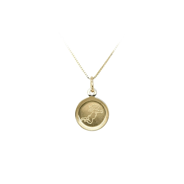 Gold-Anhänger Engel