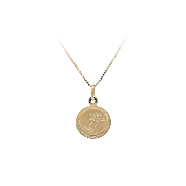 Gold-Anhänger Engel