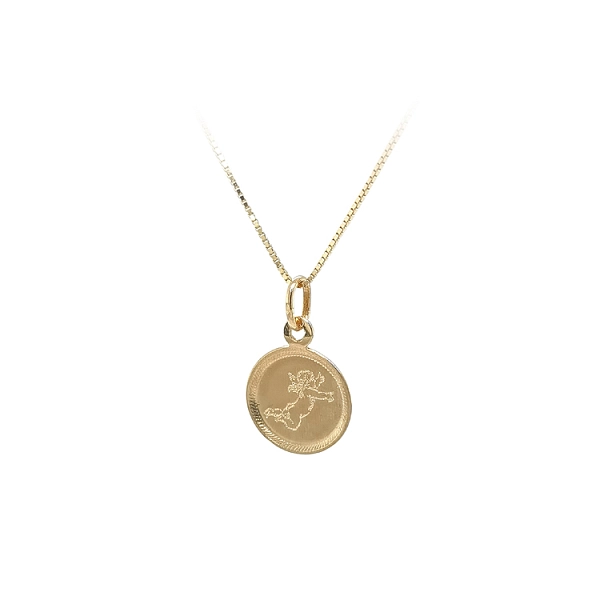 Gold-Anhänger Engel