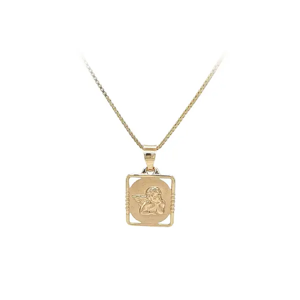 Gold-Anhänger Engel