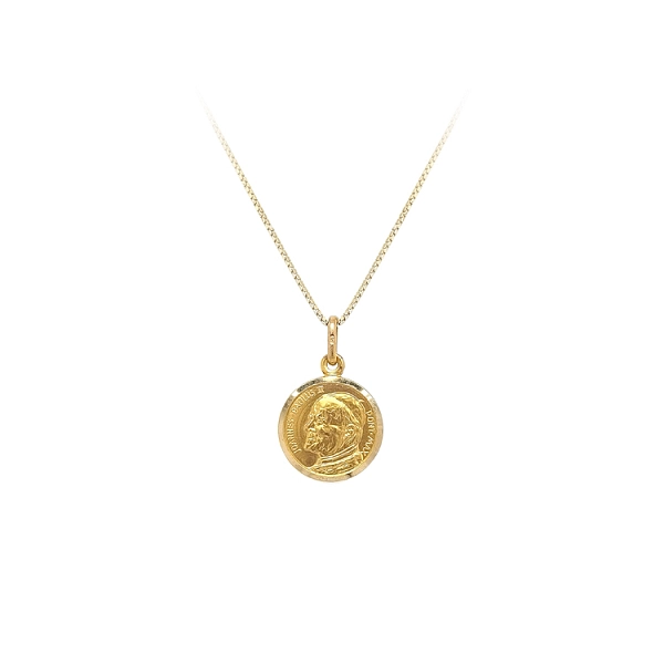 Gold-Anhänger Johannes Paul II.