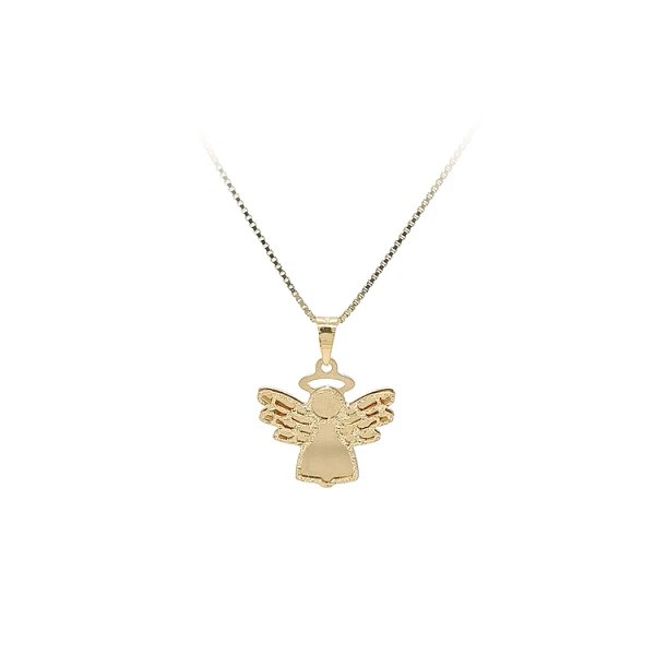 Gold-Anhänger Engel