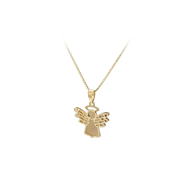 Gold-Anhänger Engel