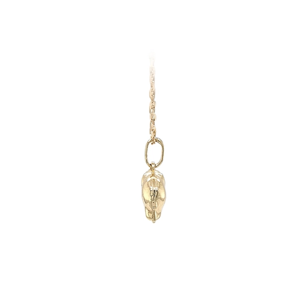Goldener Elefant-Anhänger