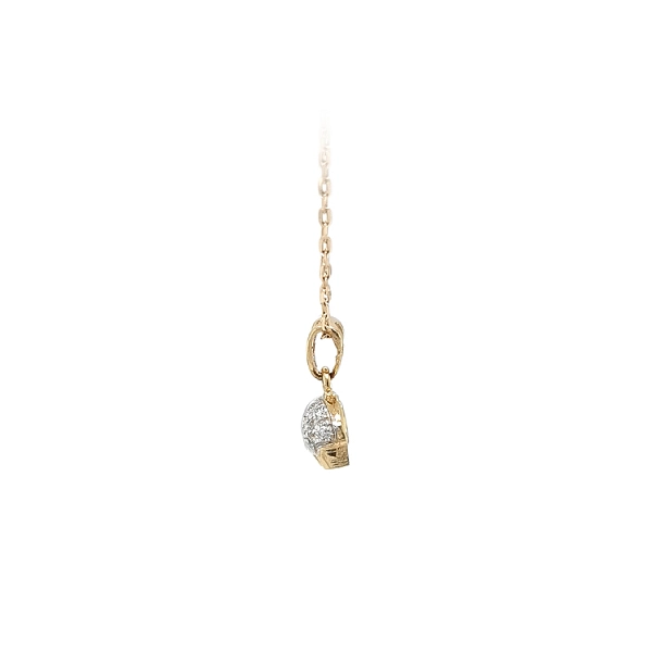 Gold-Anhänger Elefant mit Zirkonen
