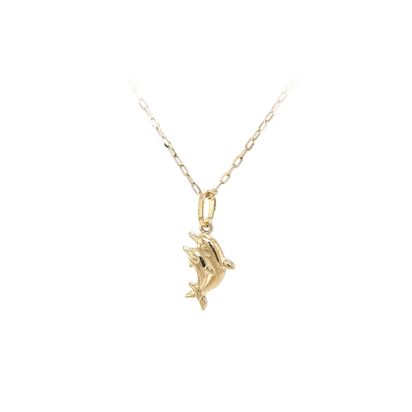 Gold-Anhänger Delphine