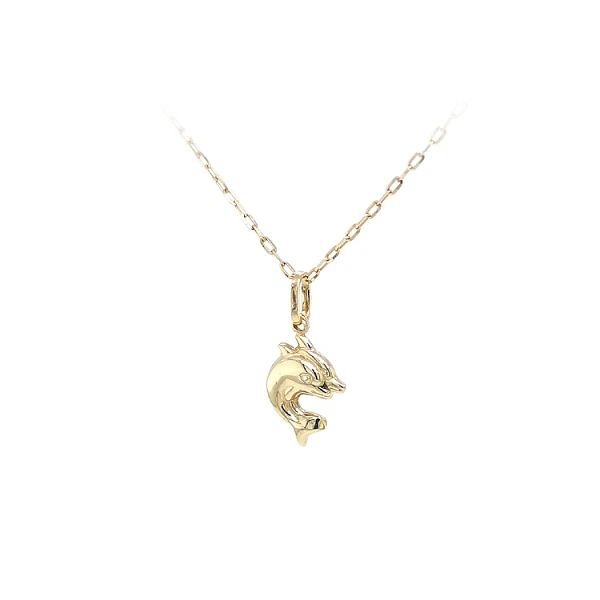 Gold-Anhänger Delphine