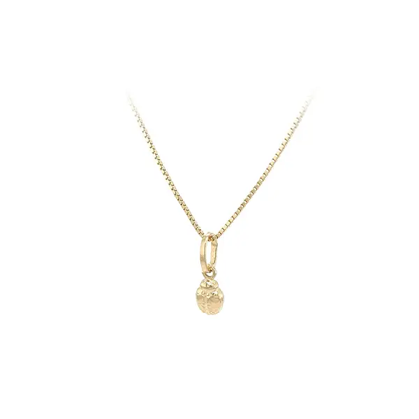 Gold-Anhänger Marienkäfer