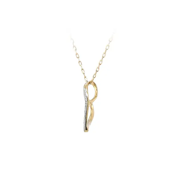 Gold-Anhänger Herz mit Zirkonen