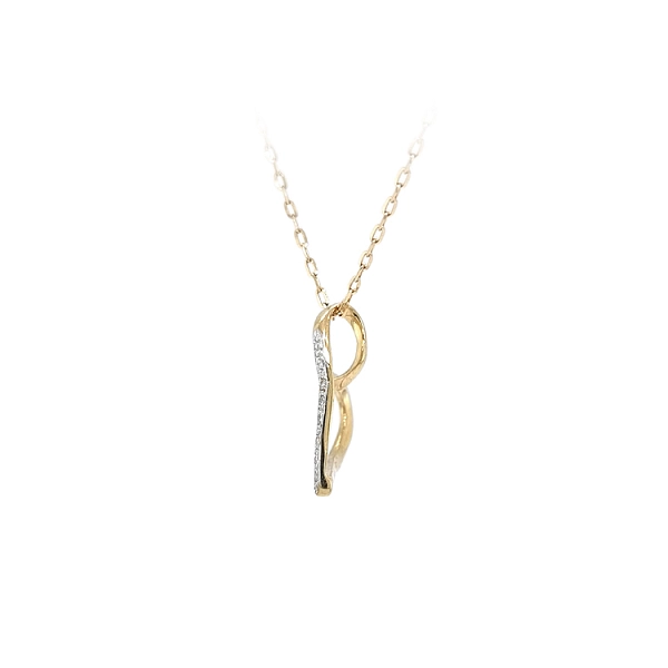 Gold-Anhänger Herz mit Zirkonen