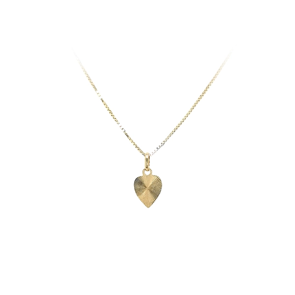 Gold-Anhänger Herz