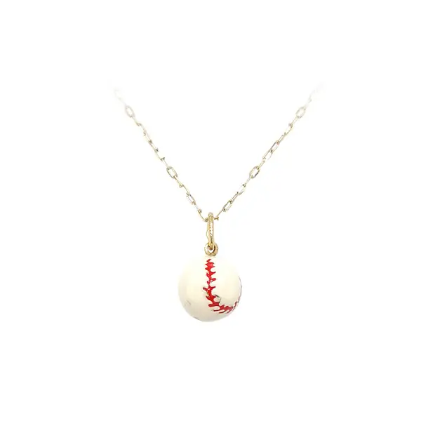 Gold-Anhänger Baseball