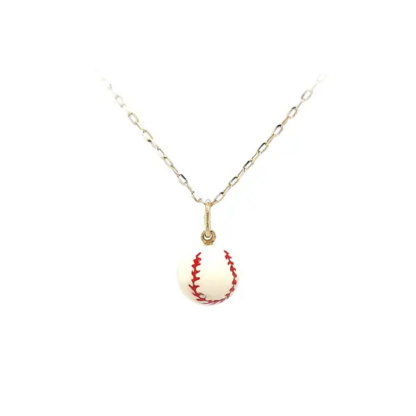 Gold-Anhänger Baseball