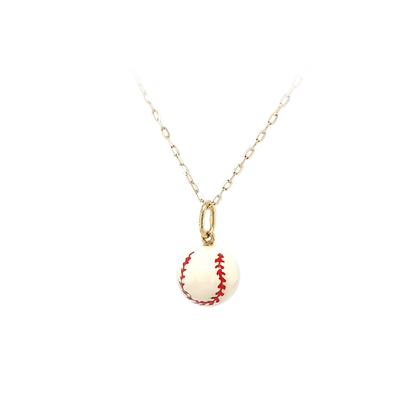 Gold-Anhänger Baseball