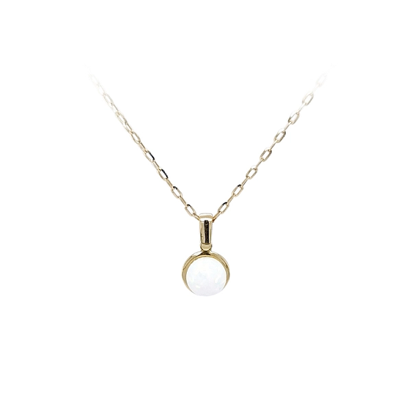 Gold-Anhänger mit Opal
