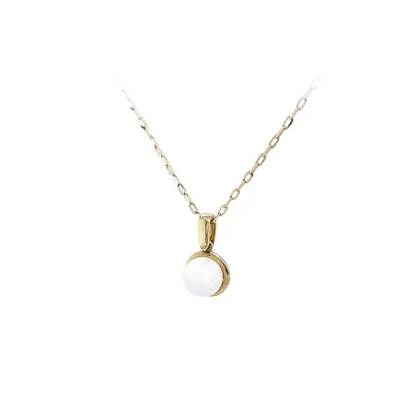 Gold-Anhänger mit Opal