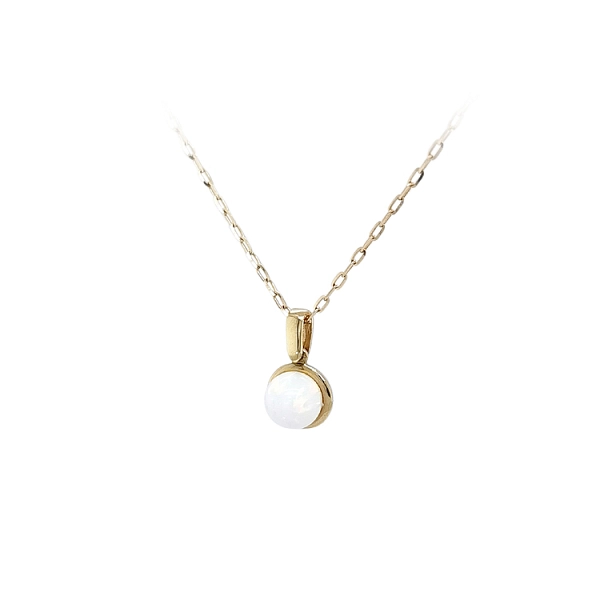 Gold-Anhänger mit Opal