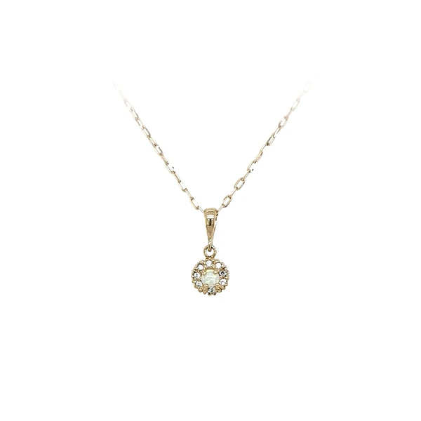 Gold-Anhänger mit Opal