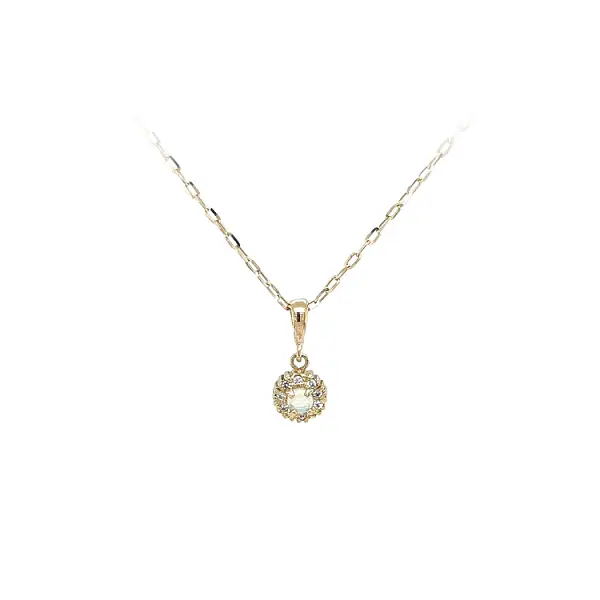 Gold-Anhänger mit Opal