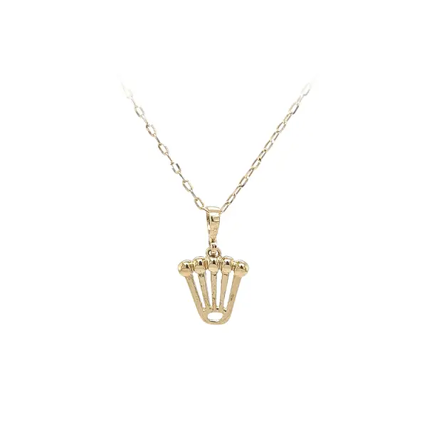 Gold-Anhänger Krone