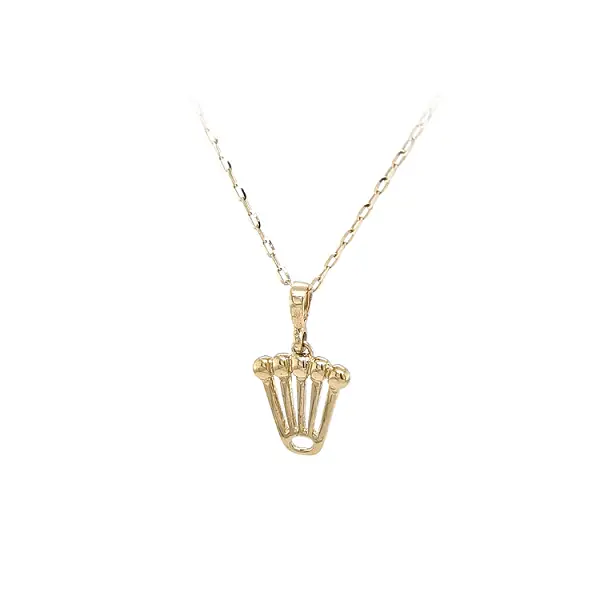 Gold-Anhänger Krone