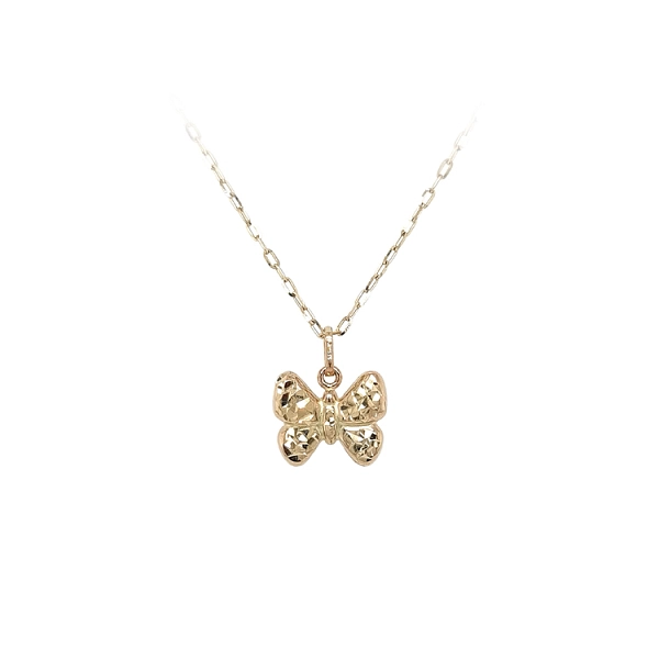 Gold-Anhänger Schmetterling