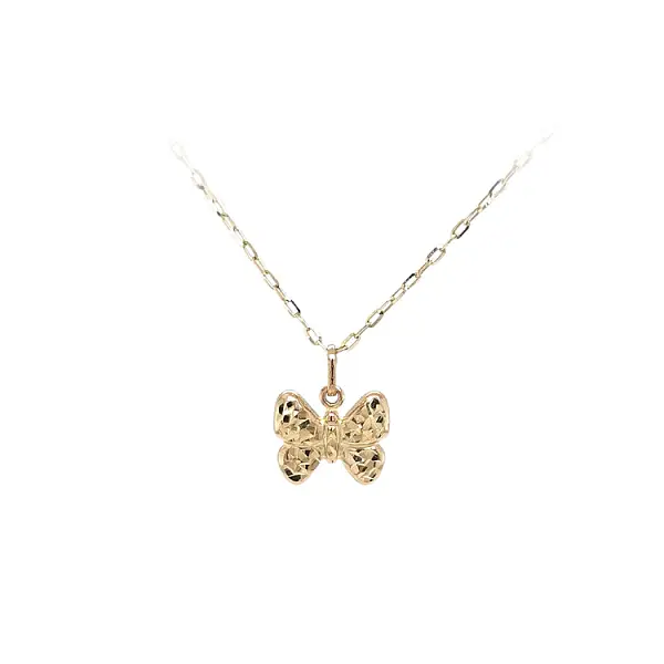 Gold-Anhänger Schmetterling