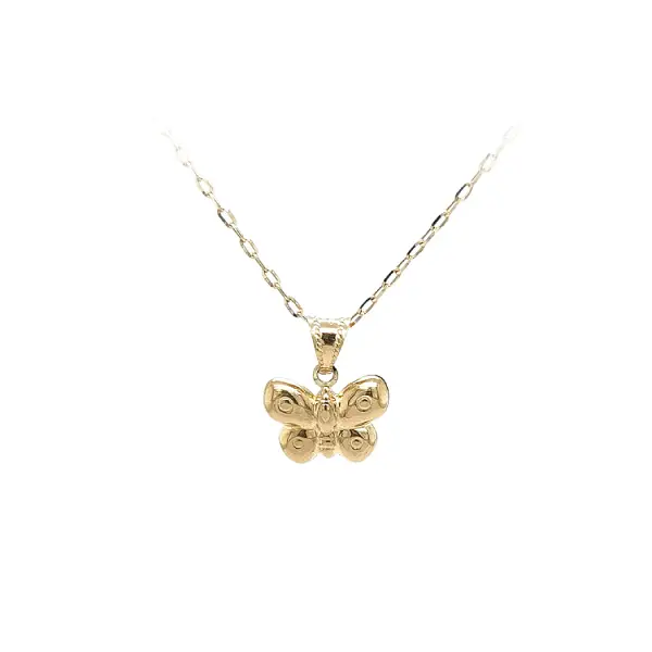 Gold-Anhänger Schmetterling