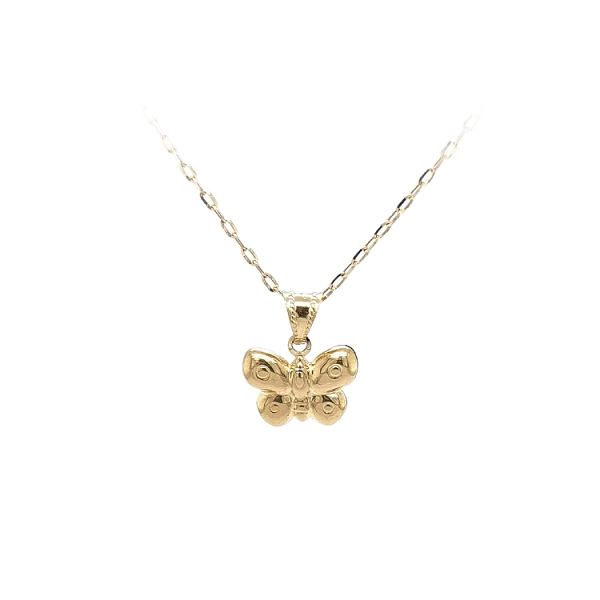 Gold-Anhänger Schmetterling