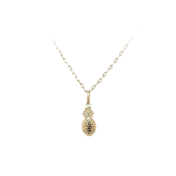Gold-Ananas-Anhänger