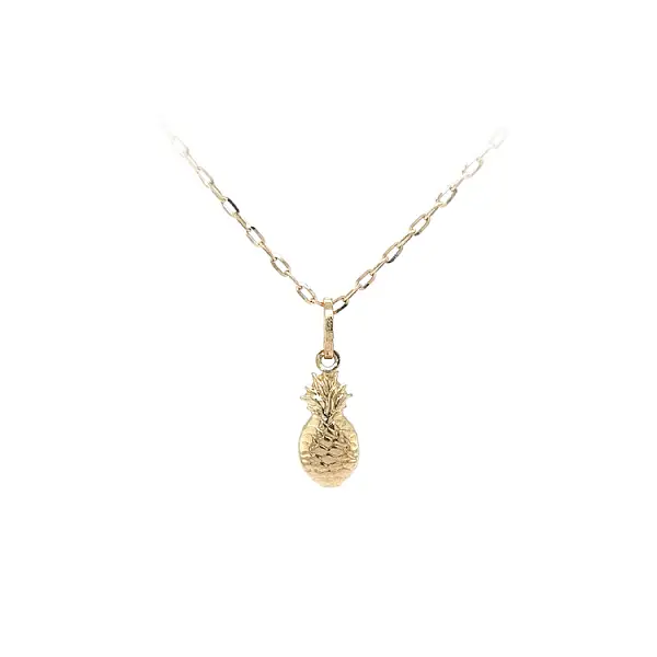 Gold-Ananas-Anhänger