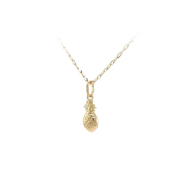 Gold-Ananas-Anhänger