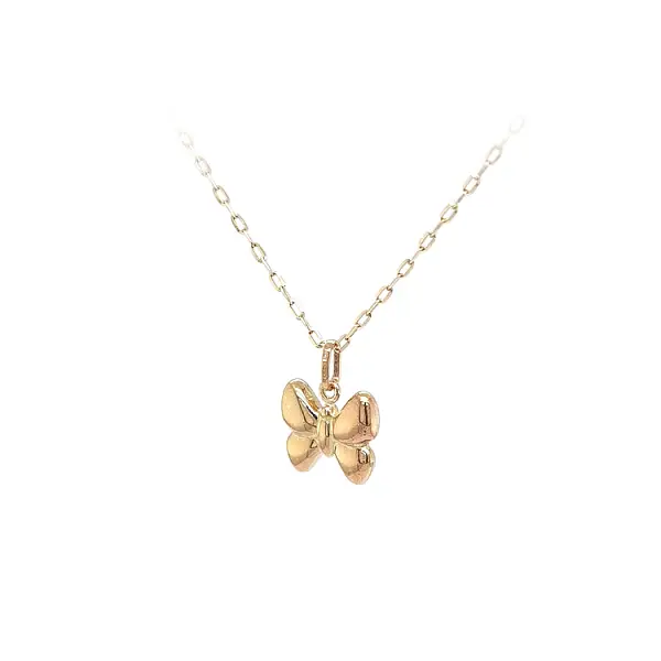 Gold-Anhänger Schmetterling