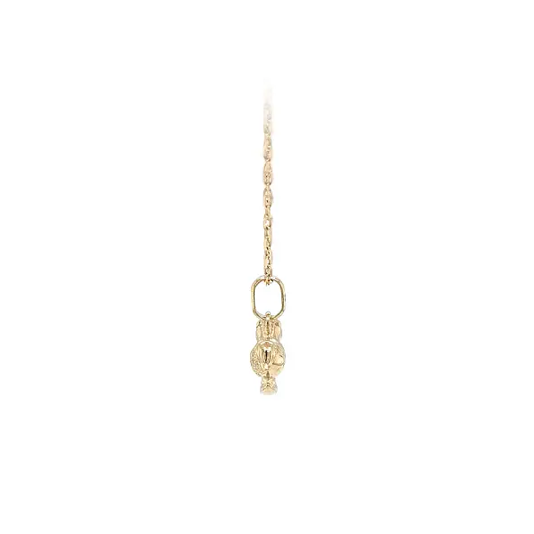 Eleganter Schaukelpferd-Anhänger aus Gold in glänzender und matter Ausführung