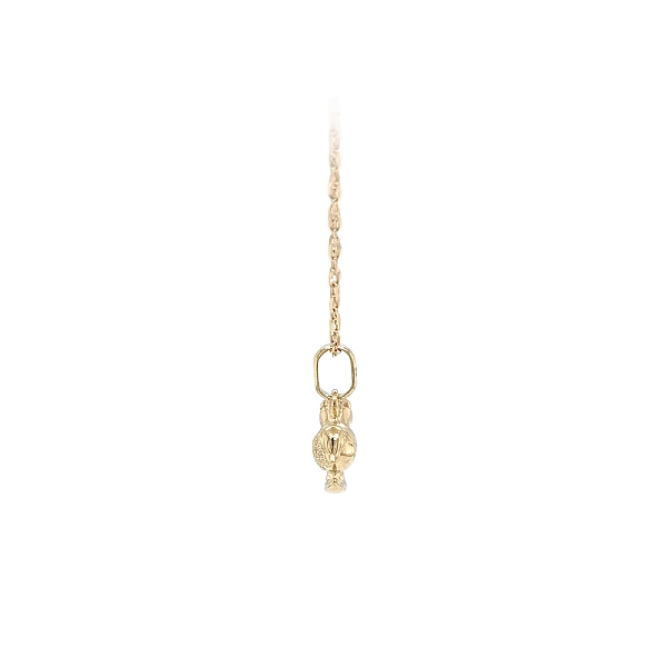 Eleganter Schaukelpferd-Anhänger aus Gold in glänzender und matter Ausführung