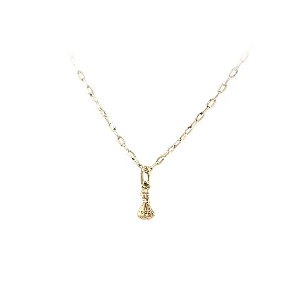 Goldenes Portemonnaie mit Tausend Dollar für Erfolg und Reichtum