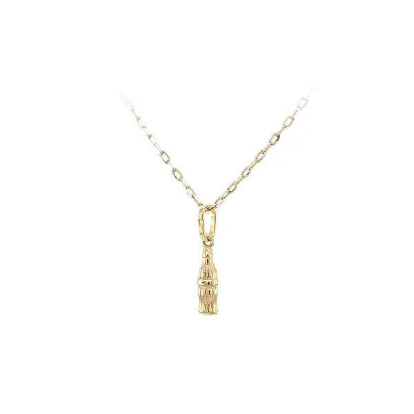 Gold-Anhänger Coca Cola