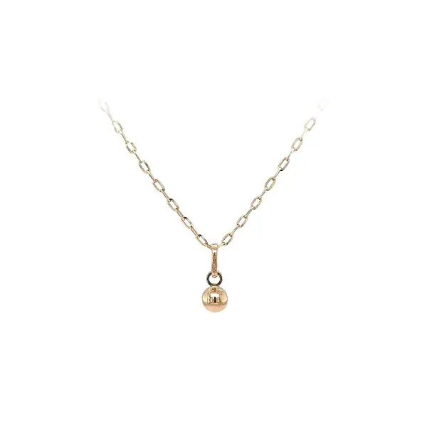 Gold-Anhänger einer Kugel