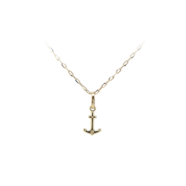 Gold-Anhänger Anker
