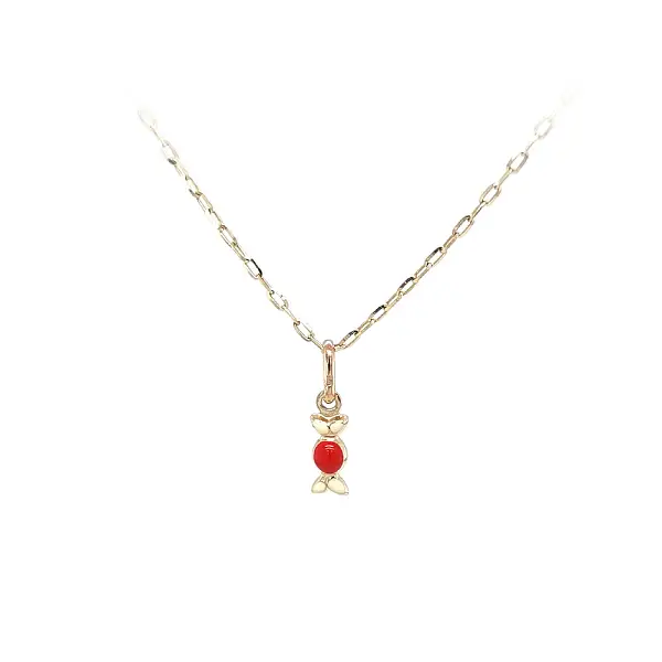 Goldbonbon der Freude - Verspielter Schmuck mit Emaille-Details