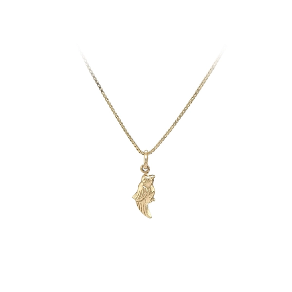 Gold-Anhänger Vogel