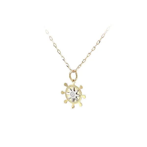 Gold-Anhänger Ruder