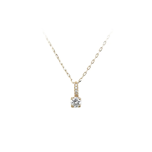 Gold-Anhänger mit Zirkonen