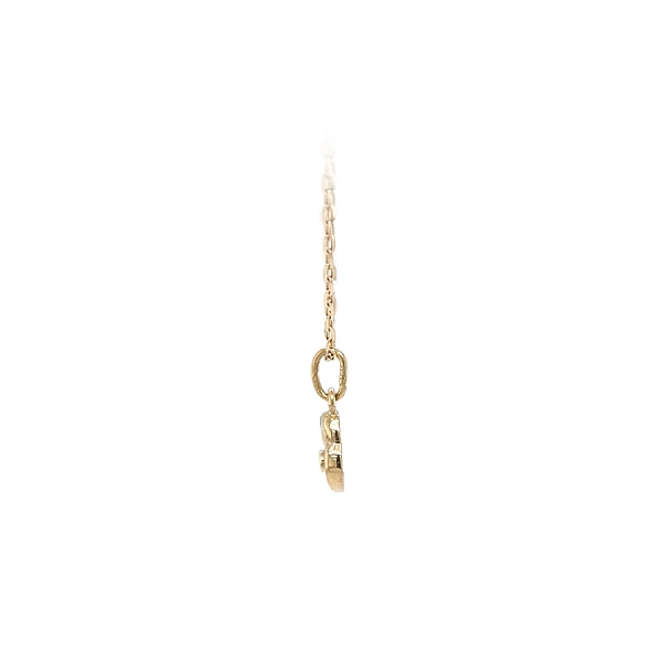Gold-Anhänger mit Zirkonen