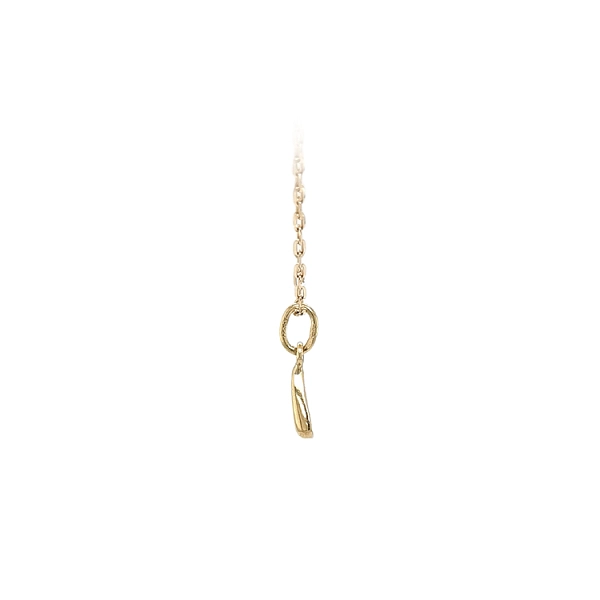 Gold-Anhänger mit Zirkonen