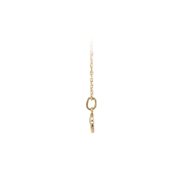 Gold-Anhänger mit Zirkonen