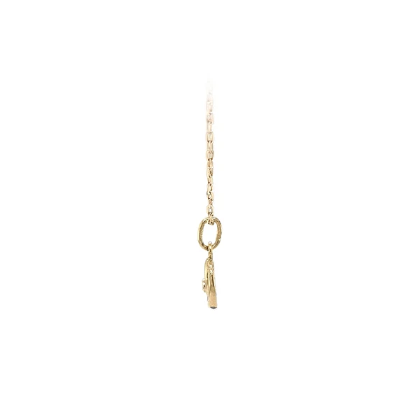 Gold-Anhänger mit Zirkonen